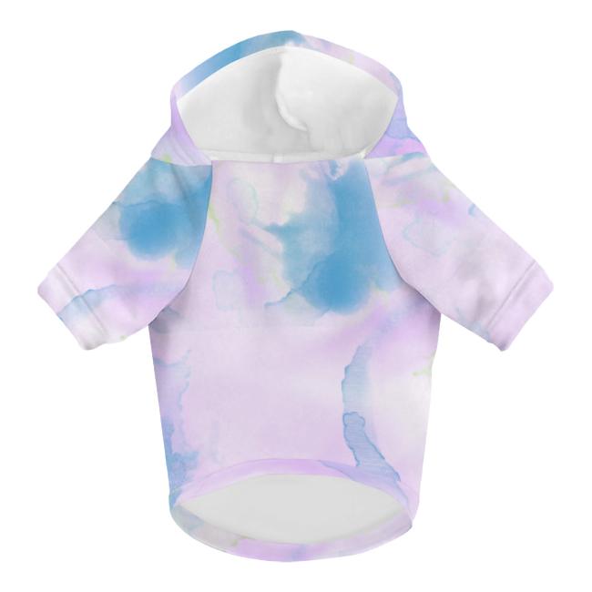 Preview: Hunde-Hoodie, Hundemotiv Itchy – bunte Popart, gemütlich, waschbar, Polyester